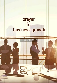 Prayer for business growth